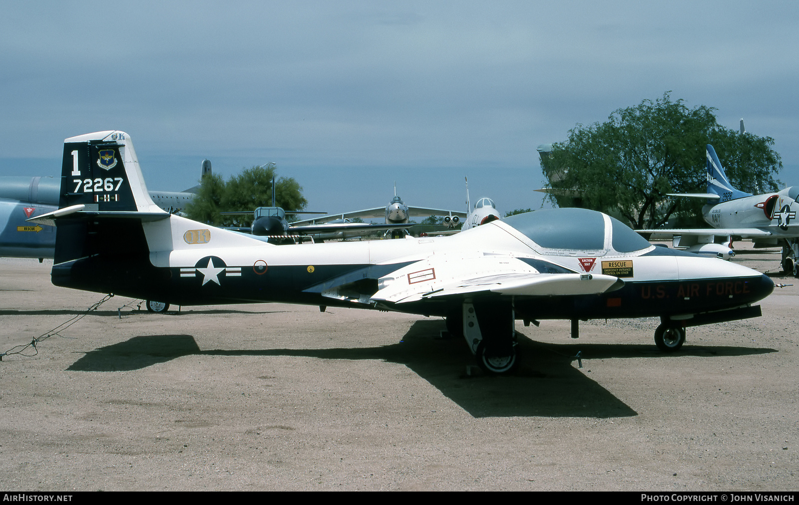 Aircraft Photo of 57-2267 / 72267 | Cessna T-37B Tweety Bird | USA - Air Force | AirHistory.net #546041