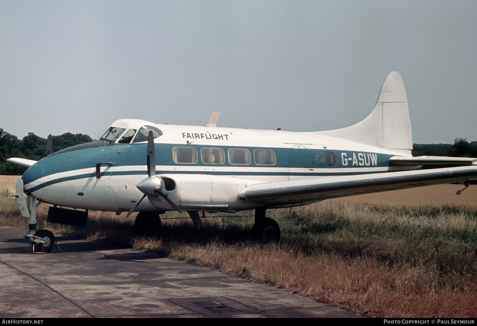 Aircraft Photo of G-ASUW | Riley Dove 2 | Fairflight | AirHistory.net #546048