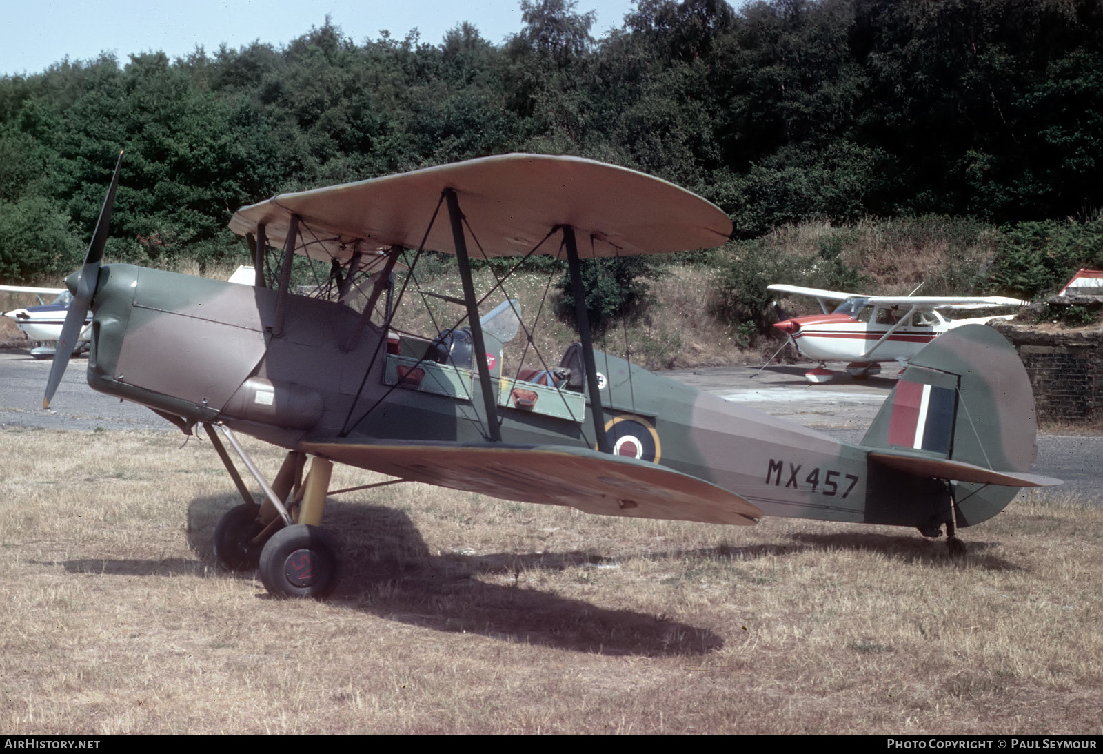 Aircraft Photo of G-AZSA / MX457 | Stampe-Vertongen SV-4B | UK - Air Force | AirHistory.net #546049