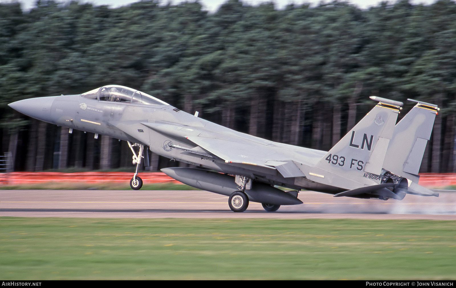 Aircraft Photo of 86-0164 / AF86164 | McDonnell Douglas F-15C Eagle | USA - Air Force | 493 FS | AirHistory.net #546051