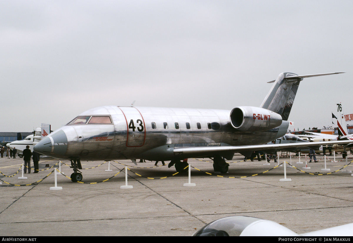 Aircraft Photo of C-GLWT | Canadair Challenger 601-3A (CL-600-2B16) | Canadair | AirHistory.net #546070