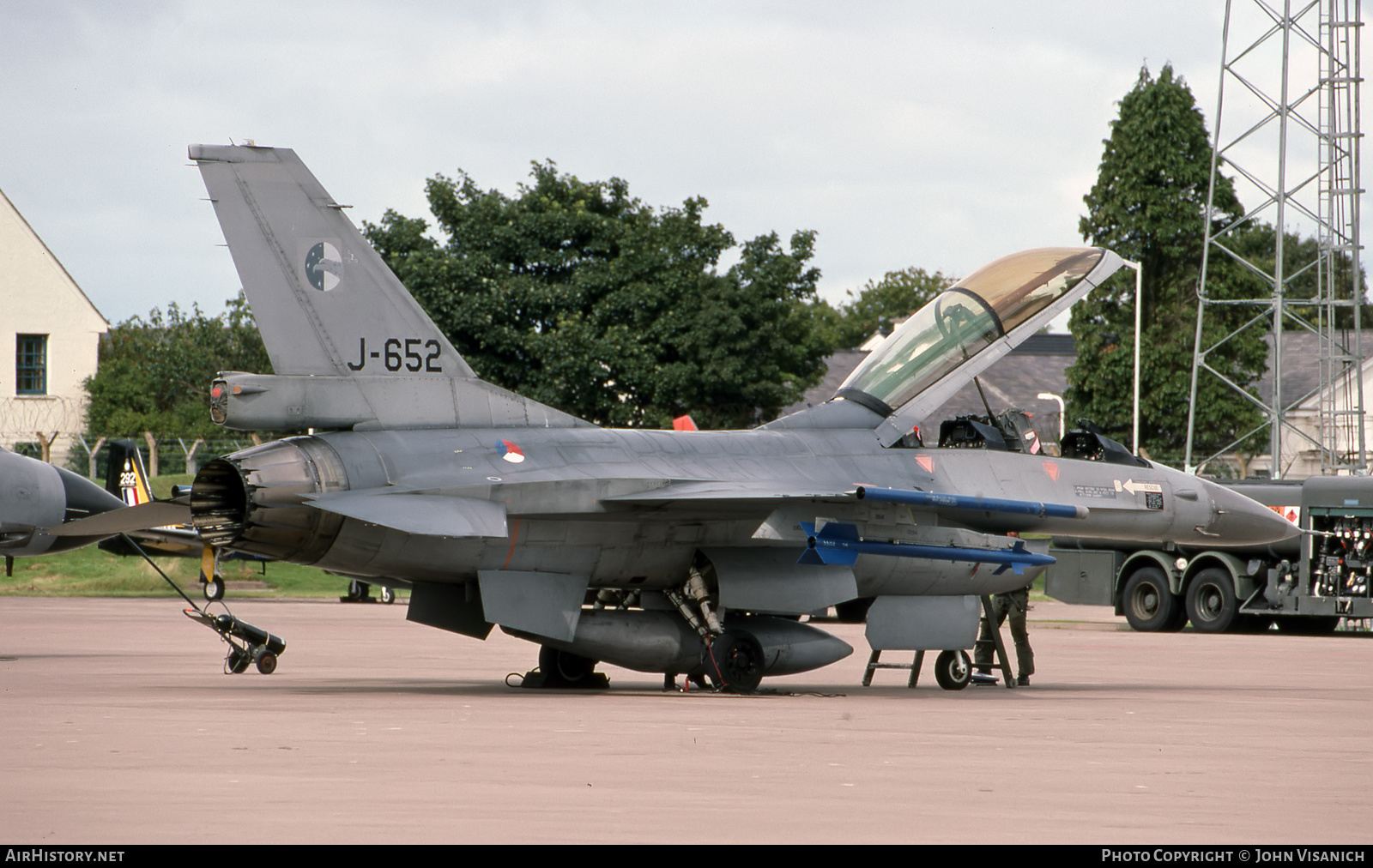 Aircraft Photo of J-652 | General Dynamics F-16B Fighting Falcon | Netherlands - Air Force | AirHistory.net #546072