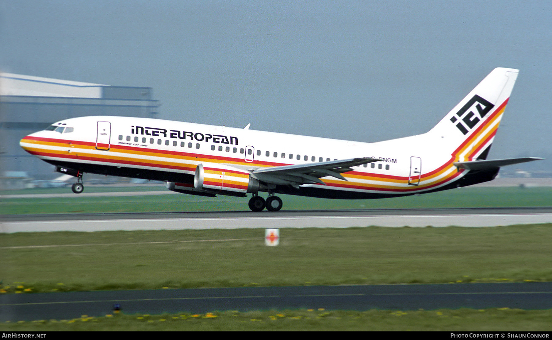 Aircraft Photo of G-BNGM | Boeing 737-3Y0 | Inter European Airways - IEA | AirHistory.net #546111