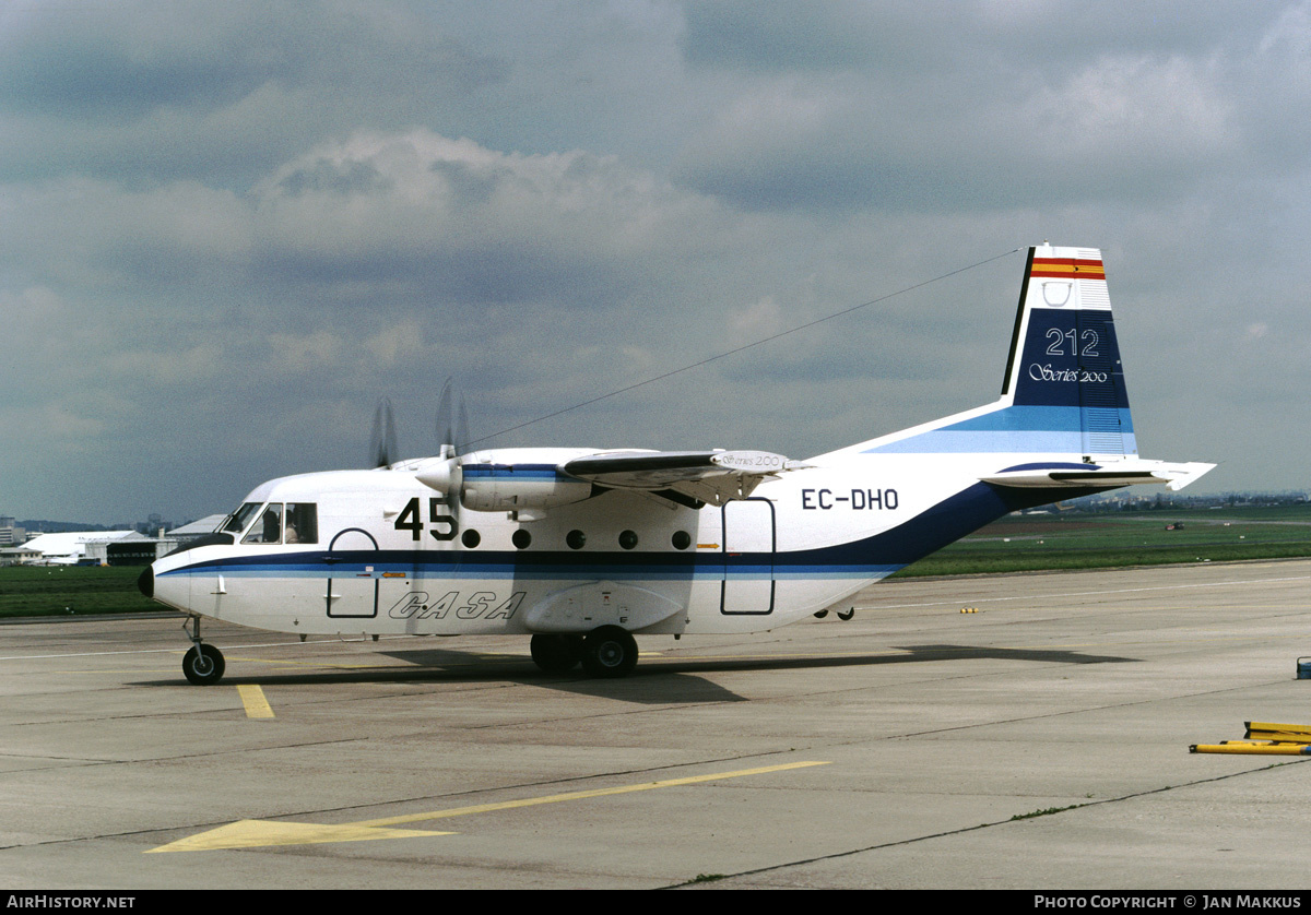 Aircraft Photo of EC-DHO | CASA C-212-200 Aviocar | CASA - Construcciones Aeronáuticas | AirHistory.net #546116