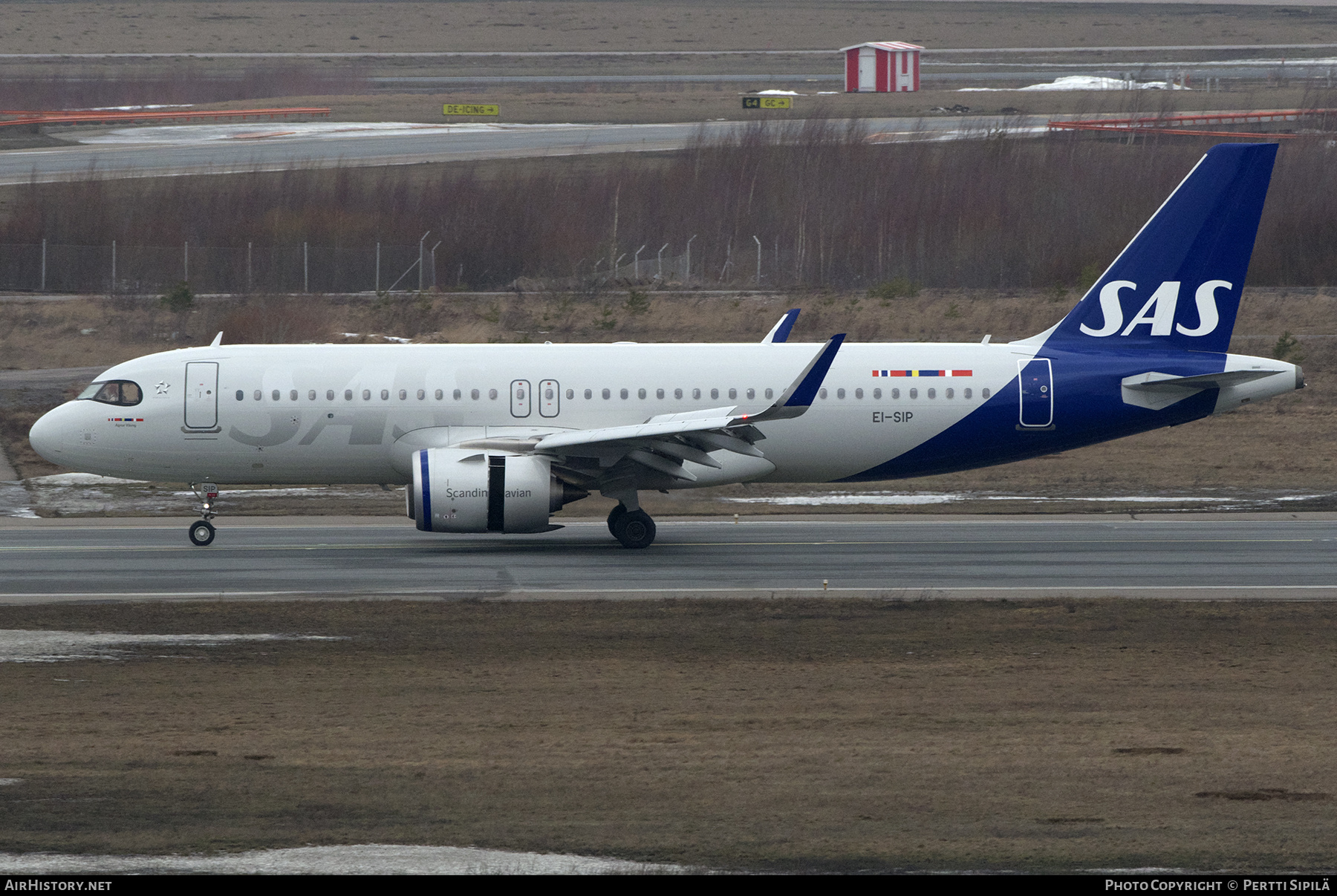 Aircraft Photo of EI-SIP | Airbus A320-251N | Scandinavian Airlines - SAS | AirHistory.net #546133