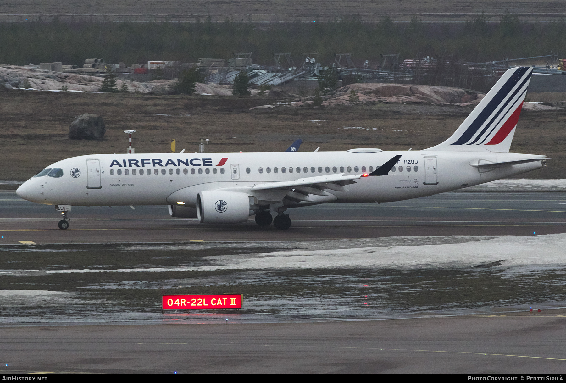 Aircraft Photo of F-HZUJ | Airbus A220-371 (BD-500-1A11) | Air France | AirHistory.net #546135