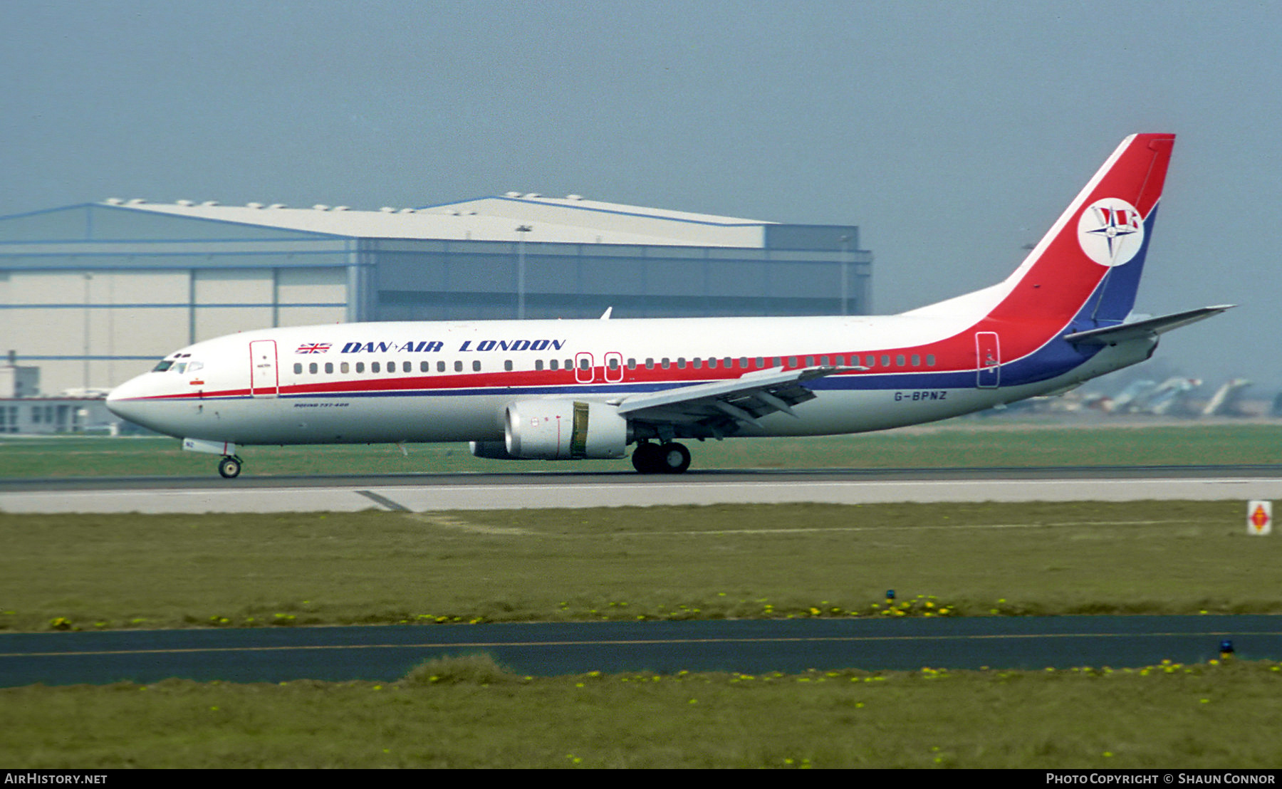 Aircraft Photo of G-BPNZ | Boeing 737-4Q8 | Dan-Air London | AirHistory.net #546139