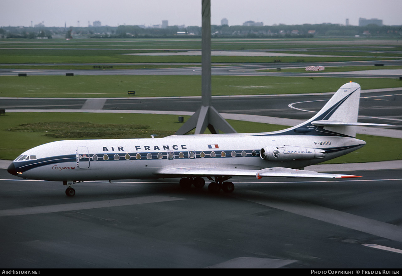 Aircraft Photo of F-BHRD | Sud SE-210 Caravelle III | Air France | AirHistory.net #546142