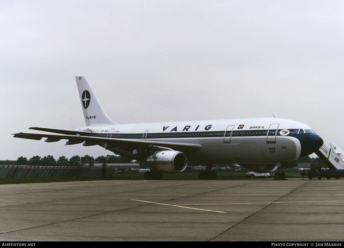 Aircraft Photo of PP-VND | Airbus A300B4-203 | Varig | AirHistory.net #546156