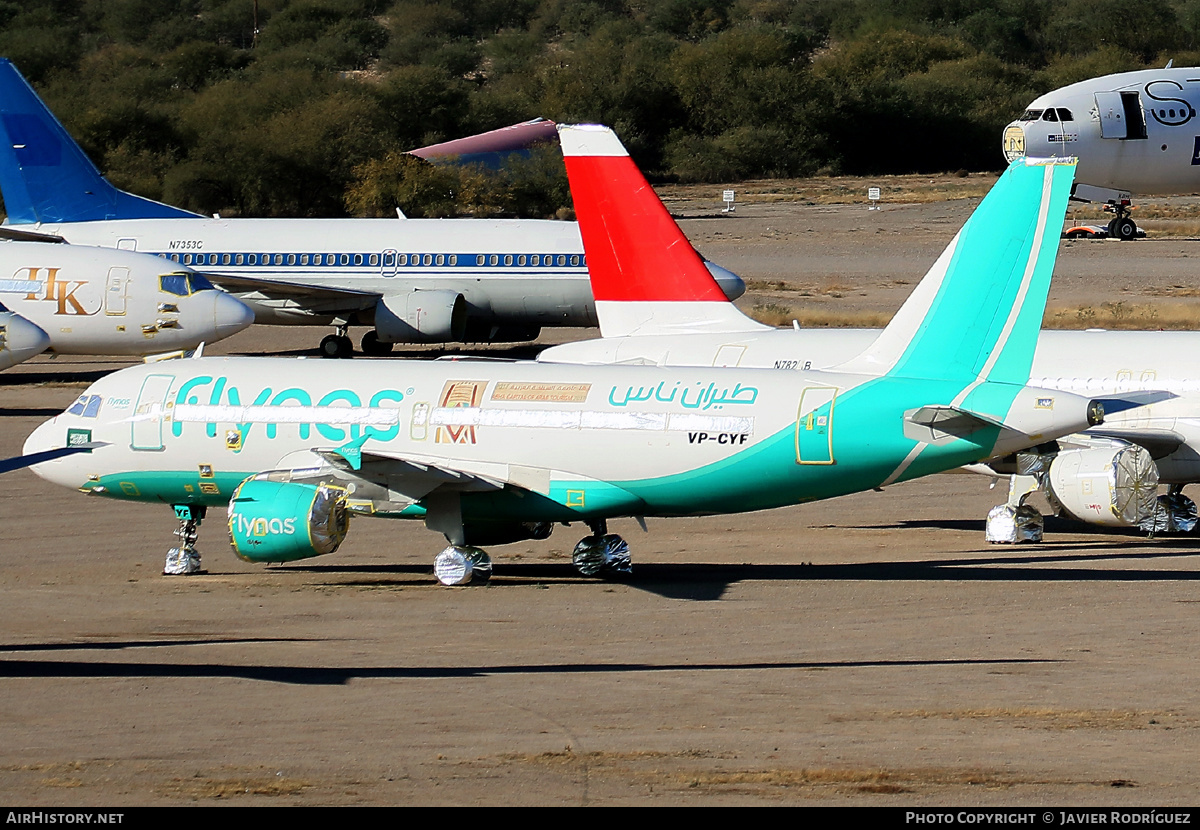 Aircraft Photo of VP-CYF | Airbus A319-112 | Flynas | AirHistory.net #546162