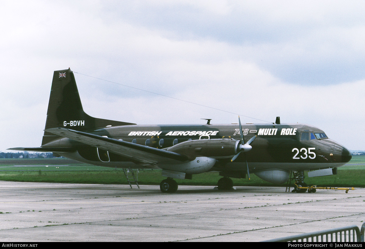 Aircraft Photo of G-BDVH | Hawker Siddeley HS-748 Srs2A/301LFD | British Aerospace | AirHistory.net #546167