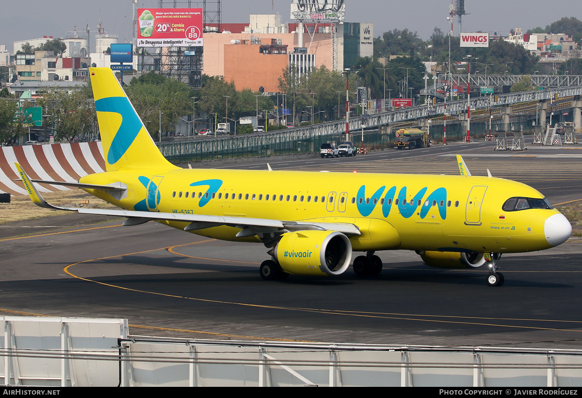 Aircraft Photo of HK-5367 | Airbus A320-251N | Viva Air | AirHistory.net #546169