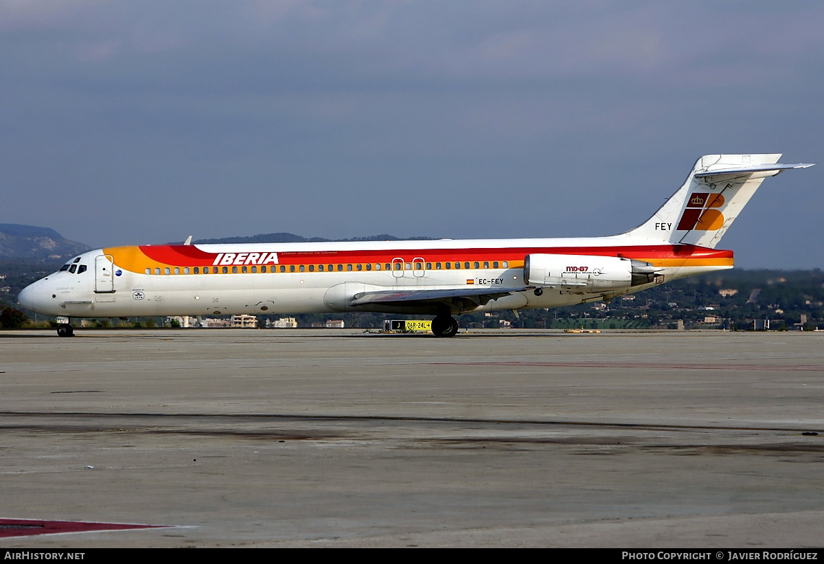 Aircraft Photo of EC-FEY | McDonnell Douglas MD-87 (DC-9-87) | Iberia | AirHistory.net #546188