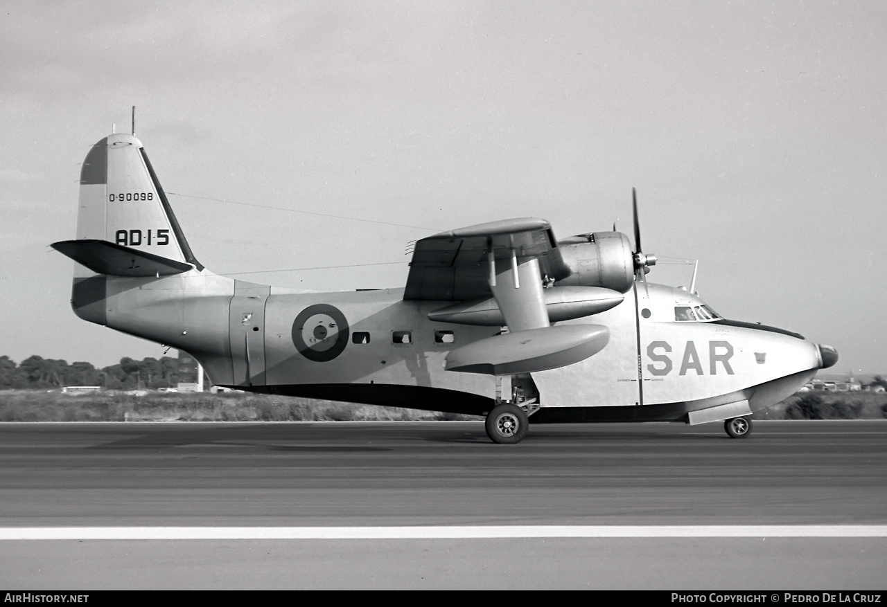 Aircraft Photo of AD.1-5 / 0-90098 | Grumman HU-16A Albatross | Spain - Air Force | AirHistory.net #546194