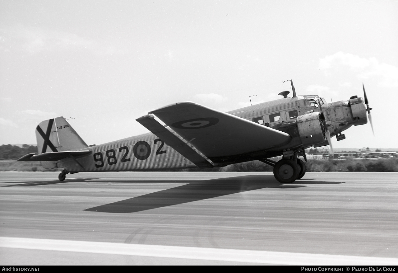 Aircraft Photo of T.2B-206 | CASA 352L | Spain - Air Force | AirHistory.net #546196