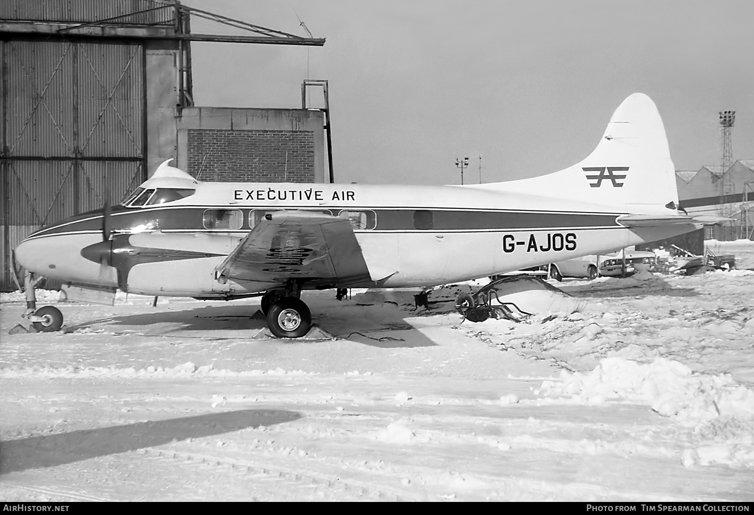 Aircraft Photo of G-AJOS | De Havilland D.H. 104 Dove 5 | Executive Air Engineering | AirHistory.net #546201