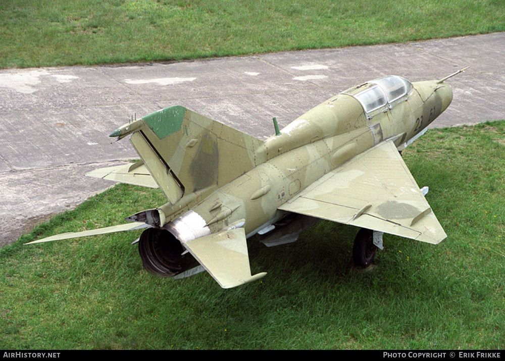 Aircraft Photo of 2361 | Mikoyan-Gurevich MiG-21UM | Germany - Air Force | AirHistory.net #546205