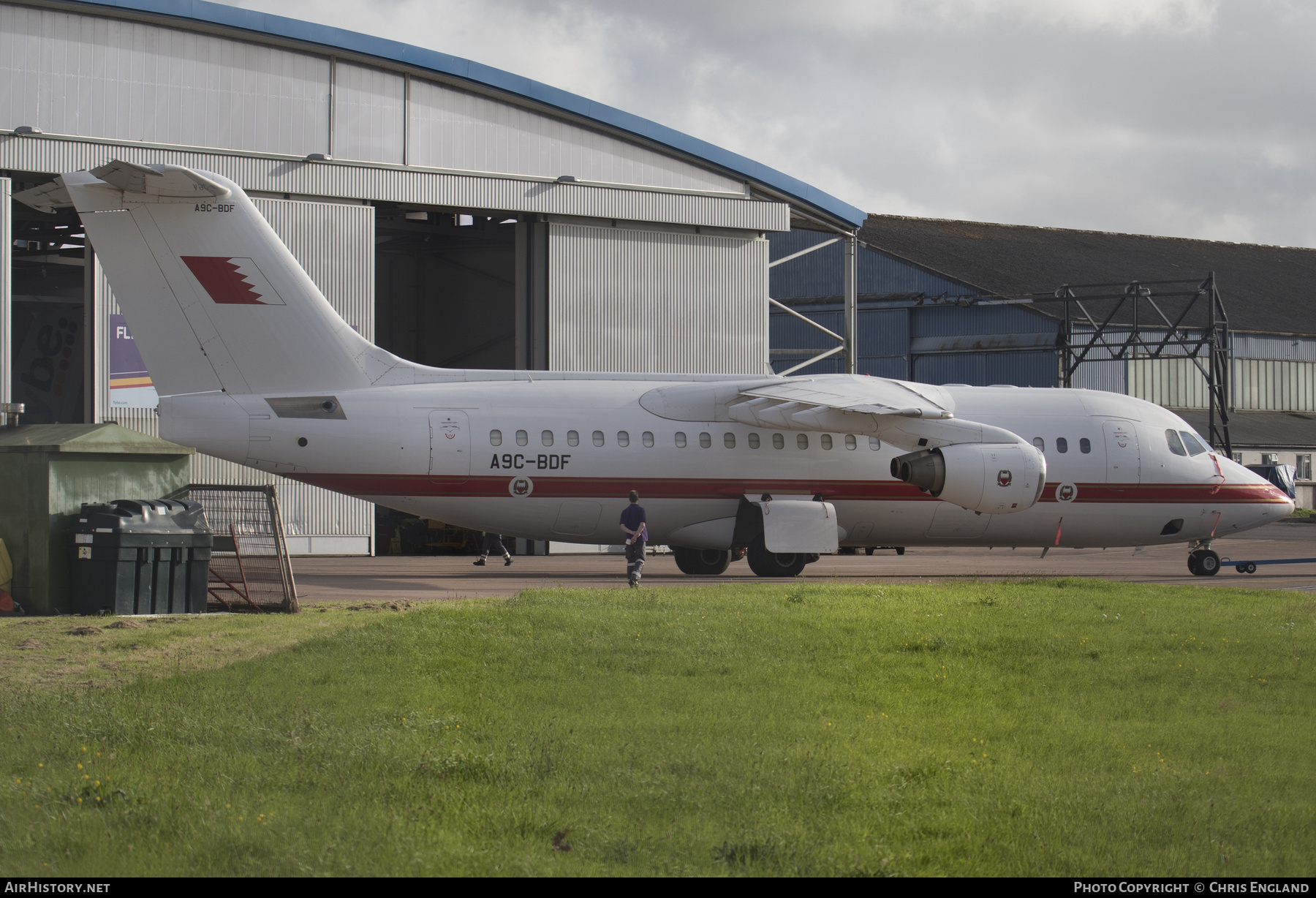 Aircraft Photo of A9C-BDF | British Aerospace Avro 146-RJ85 | Bahrain Amiri Flight | AirHistory.net #546212