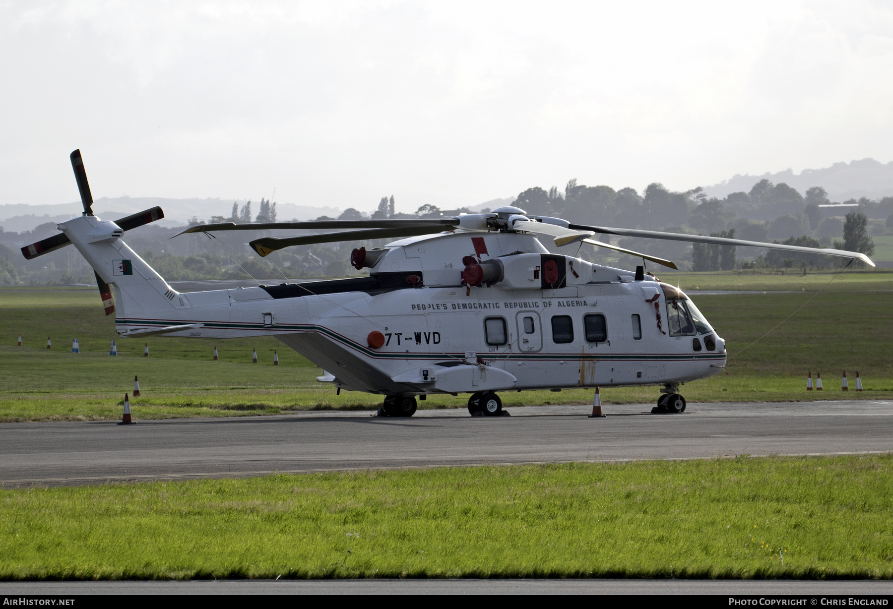 Aircraft Photo of 7T-WVD | AgustaWestland AW101-642 | Algeria - Government | AirHistory.net #546213