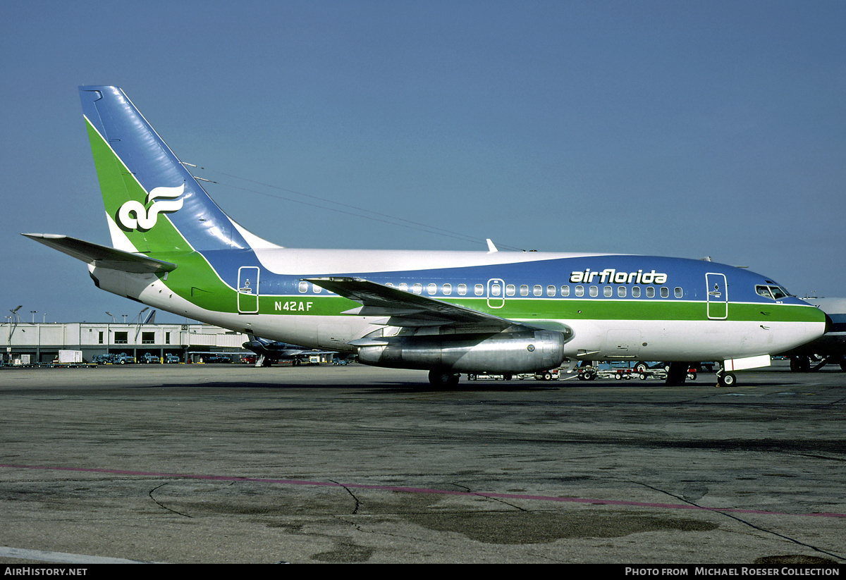 Aircraft Photo of N42AF | Boeing 737-112 | Air Florida | AirHistory.net #546215