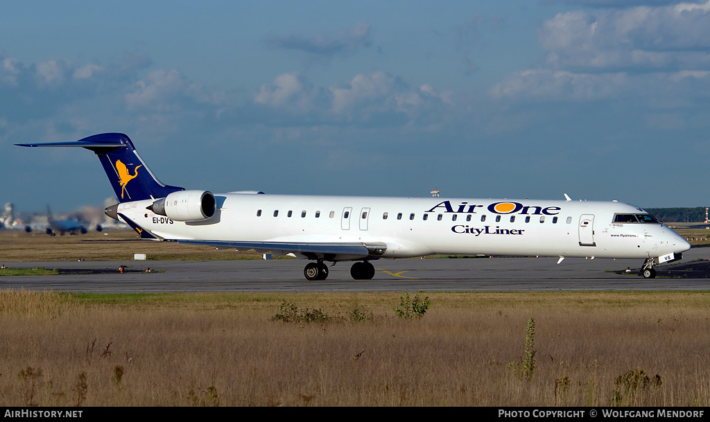 Aircraft Photo of EI-DVS | Bombardier CRJ-900 (CL-600-2D24) | Air One CityLiner | AirHistory.net #546222