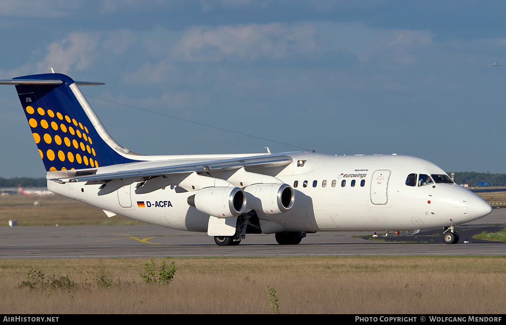 Aircraft Photo of D-ACFA | British Aerospace BAe-146-200 | Eurowings | AirHistory.net #546233