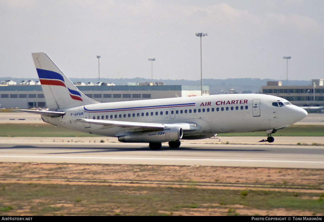 Aircraft Photo of F-GFVR | Boeing 737-2Q5C/Adv | Air Charter | AirHistory.net #546241