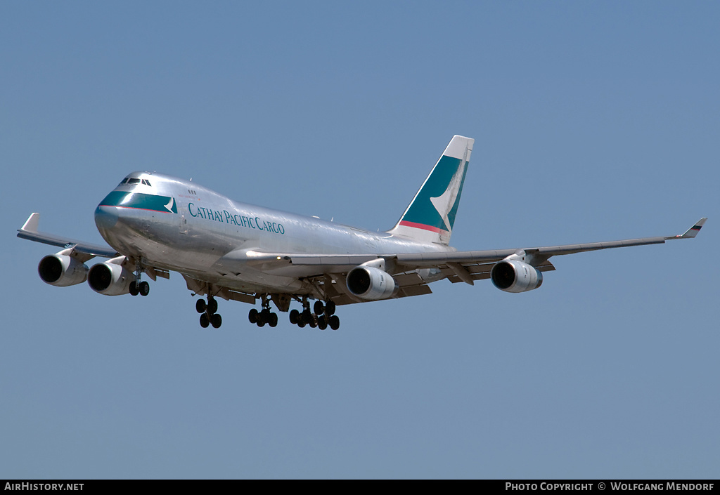 Aircraft Photo of B-HUO | Boeing 747-467F/ER/SCD | Cathay Pacific Airways Cargo | AirHistory.net #546245