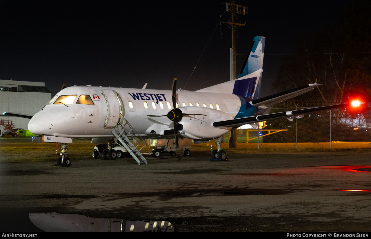 Aircraft Photo of C-GOIA | Saab 340B | WestJet Link | AirHistory.net #546252