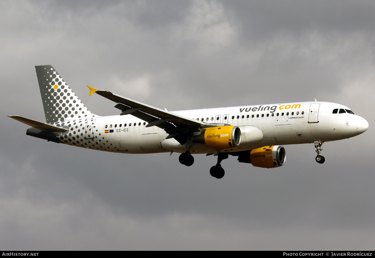 Aircraft Photo of EC-ICS | Airbus A320-211 | Vueling Airlines | AirHistory.net #546259