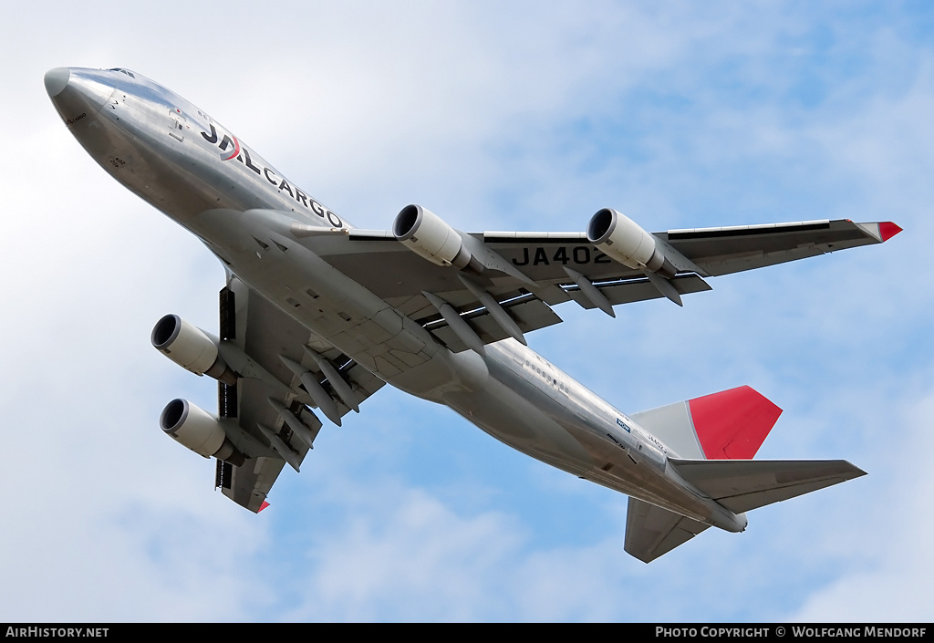 Aircraft Photo of JA402J | Boeing 747-446F/SCD | Japan Airlines - JAL Cargo | AirHistory.net #546262