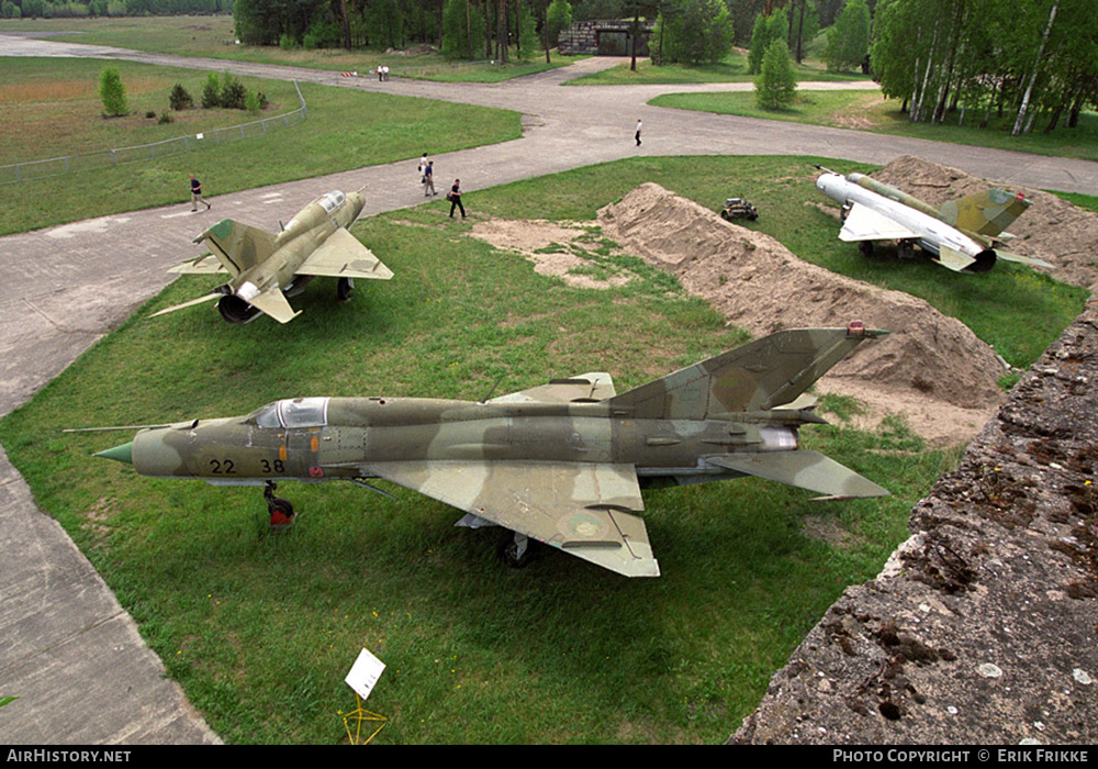 Aircraft Photo of 2238 | Mikoyan-Gurevich MiG-21SPS | Germany - Air Force | AirHistory.net #546273