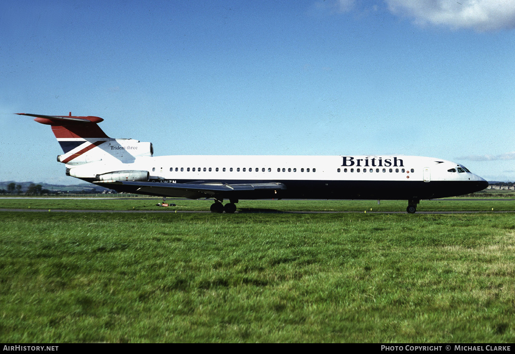 Aircraft Photo of G-AWZN | Hawker Siddeley HS-121 Trident 3B | British Airways | AirHistory.net #546285