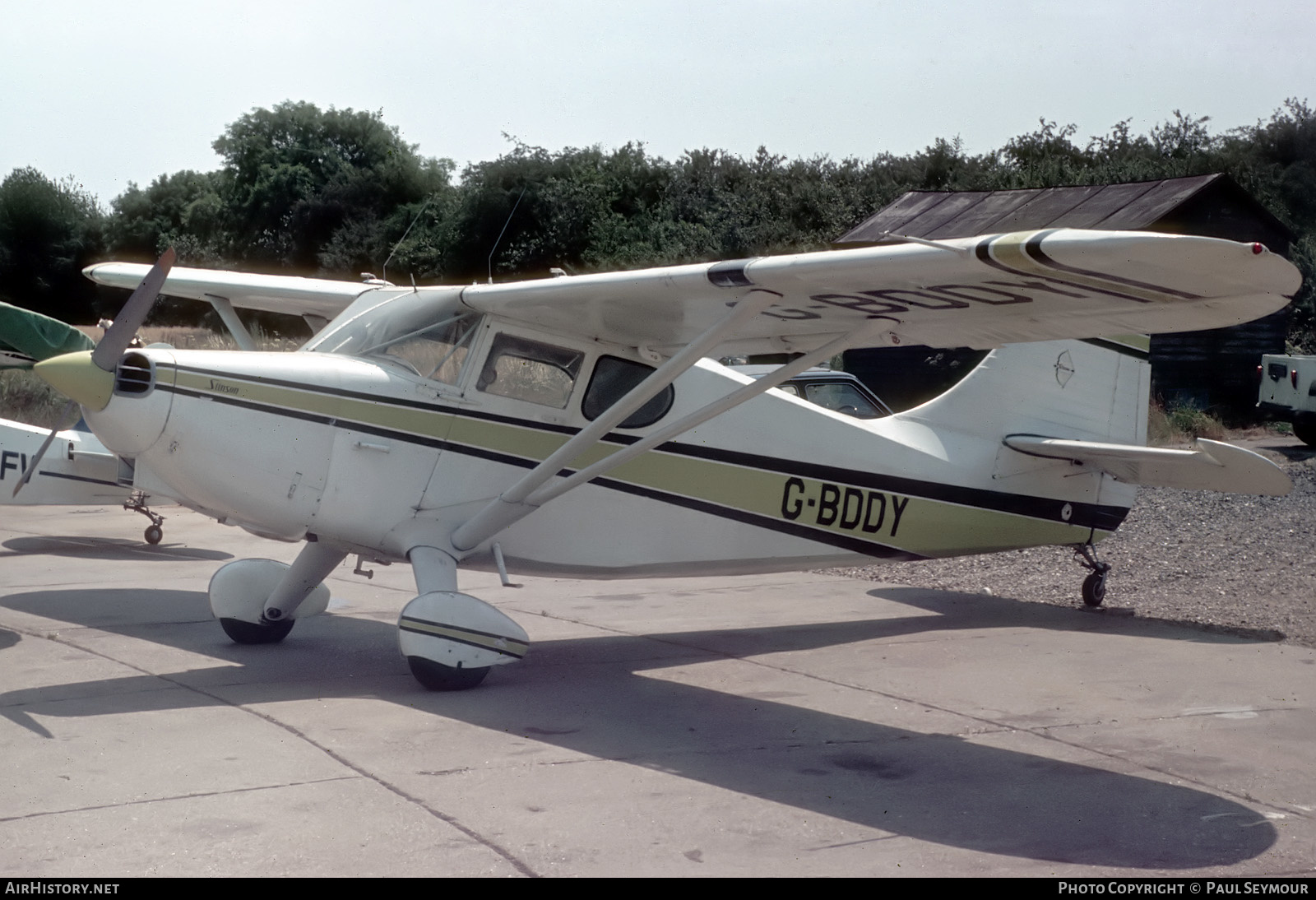 Aircraft Photo of G-BDDY | Stinson 108-3 Voyager | AirHistory.net #546289