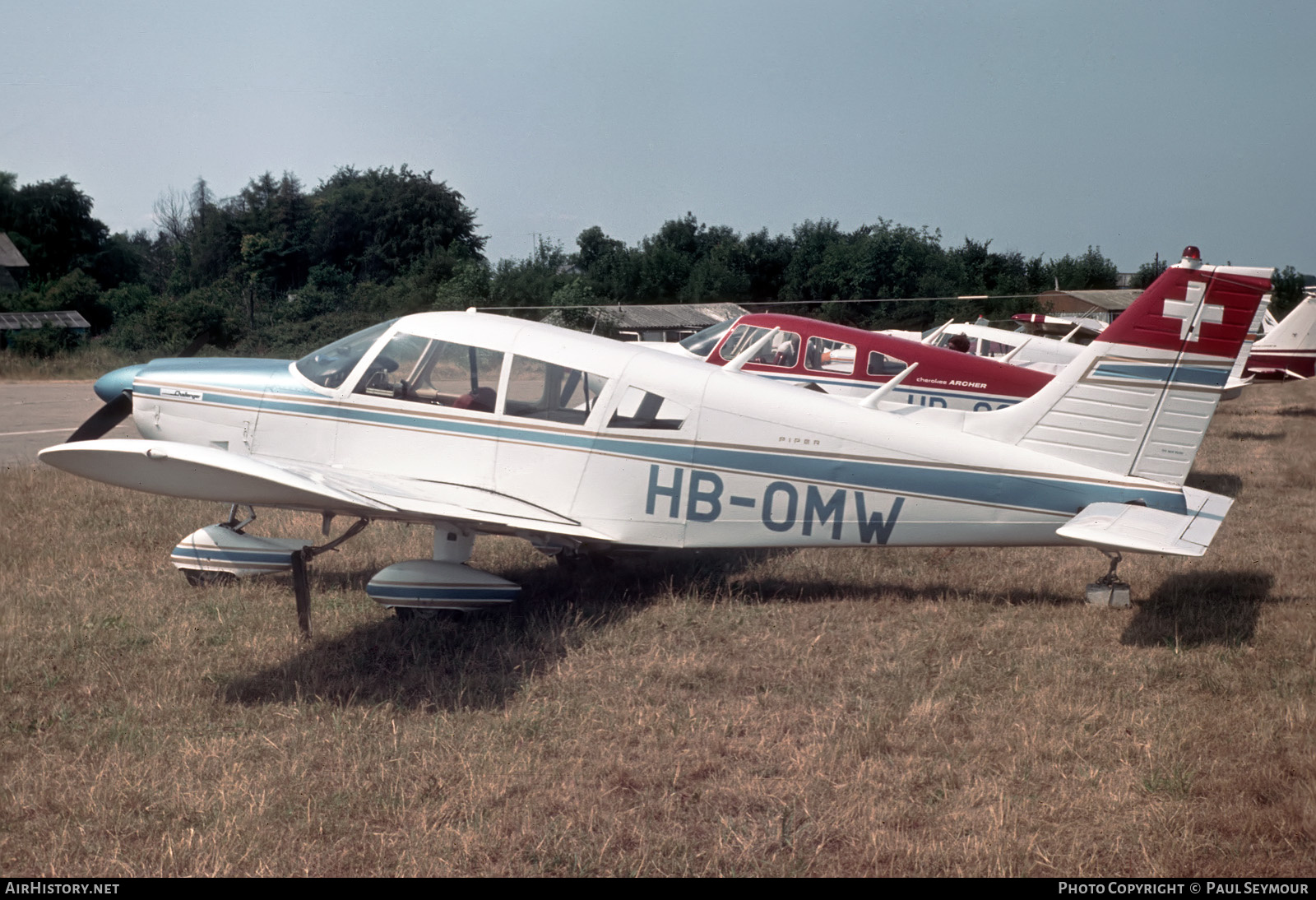 Aircraft Photo of HB-OMW | Piper PA-28-180 Cherokee Challenger | AirHistory.net #546290