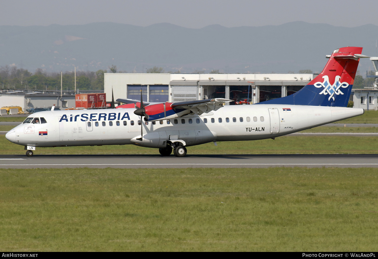 Aircraft Photo of YU-ALN | ATR ATR-72-201 | Air Serbia | AirHistory.net #546299