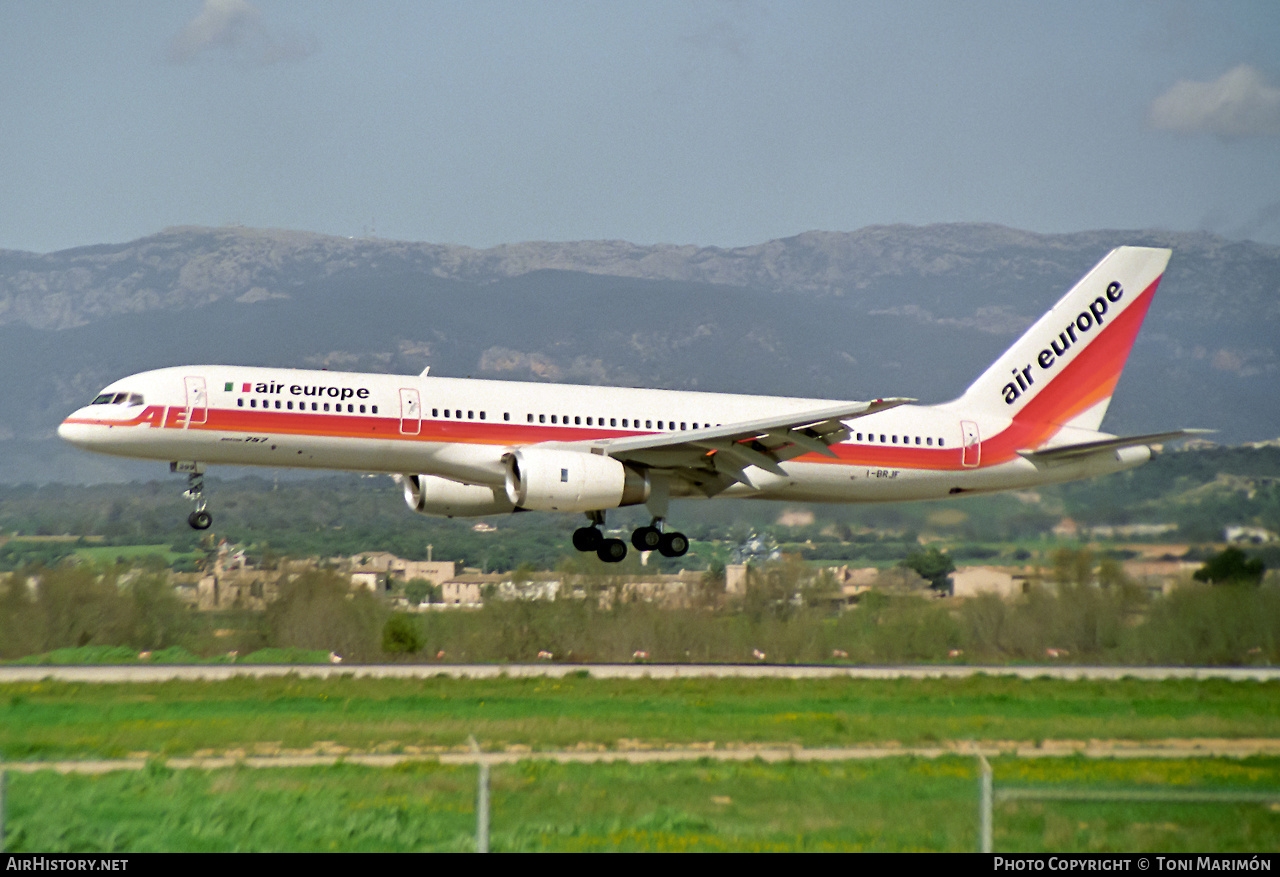 Aircraft Photo of I-BRJF | Boeing 757-236 | Air Europe | AirHistory.net #546302