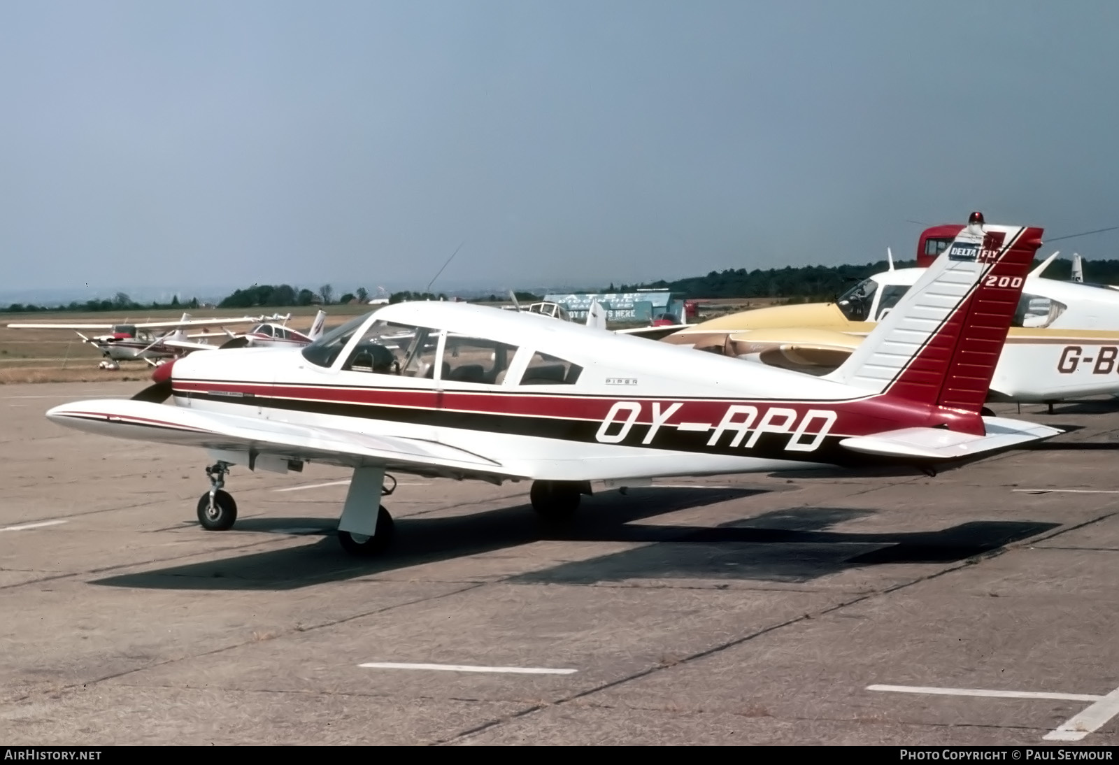 Aircraft Photo of OY-RPD | Piper PA-28R-200 Cherokee Arrow B | Delta Fly | AirHistory.net #546305