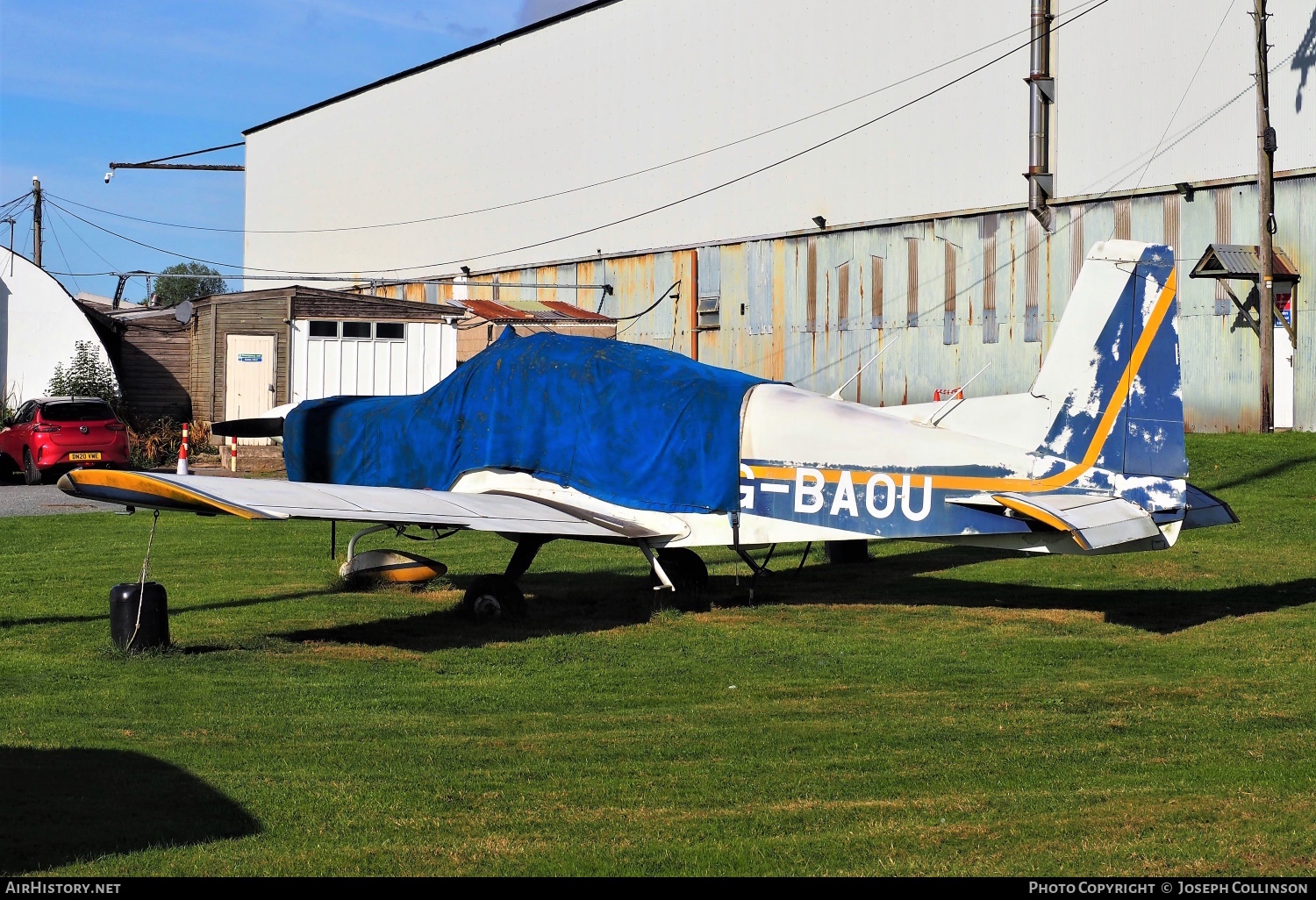 Aircraft Photo of G-BAOU | Grumman American AA-5 Traveler | AirHistory.net #546309