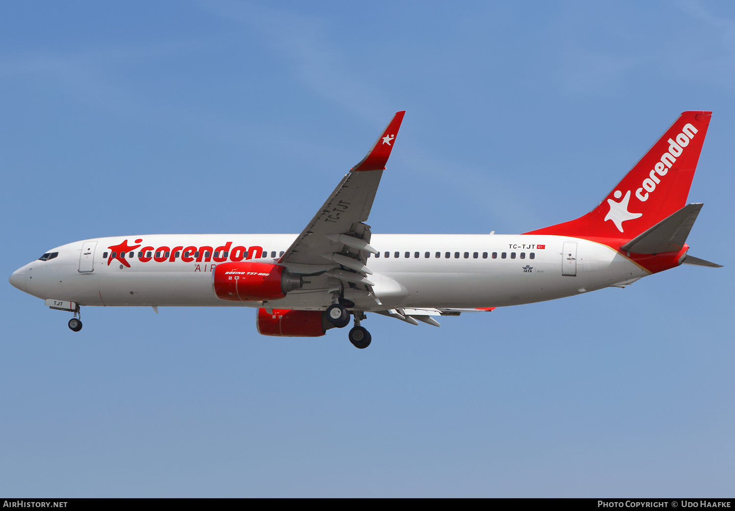 Aircraft Photo of TC-TJT | Boeing 737-8HC | Corendon Airlines | AirHistory.net #546350