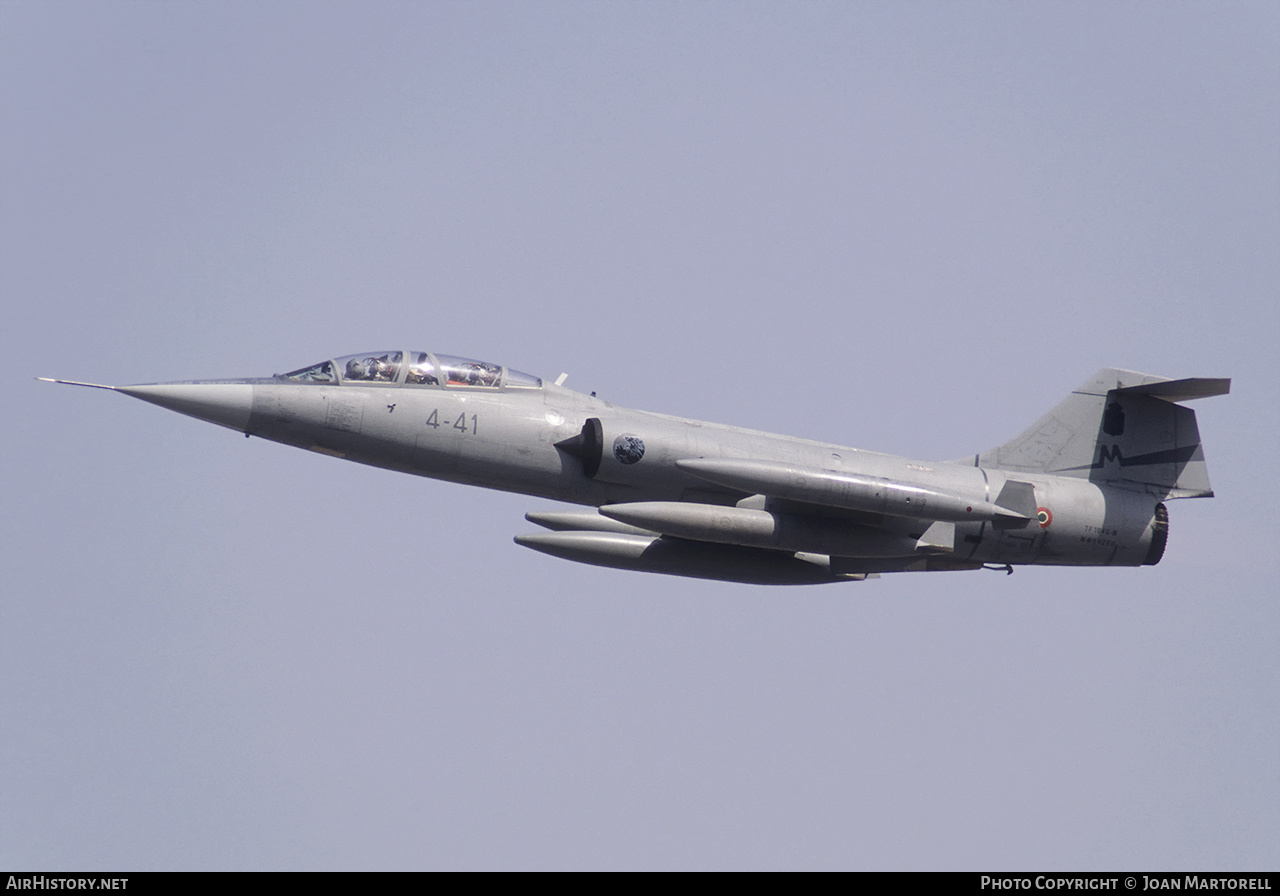 Aircraft Photo of MM54260 | Lockheed TF-104G Starfighter | Italy - Air Force | AirHistory.net #546357