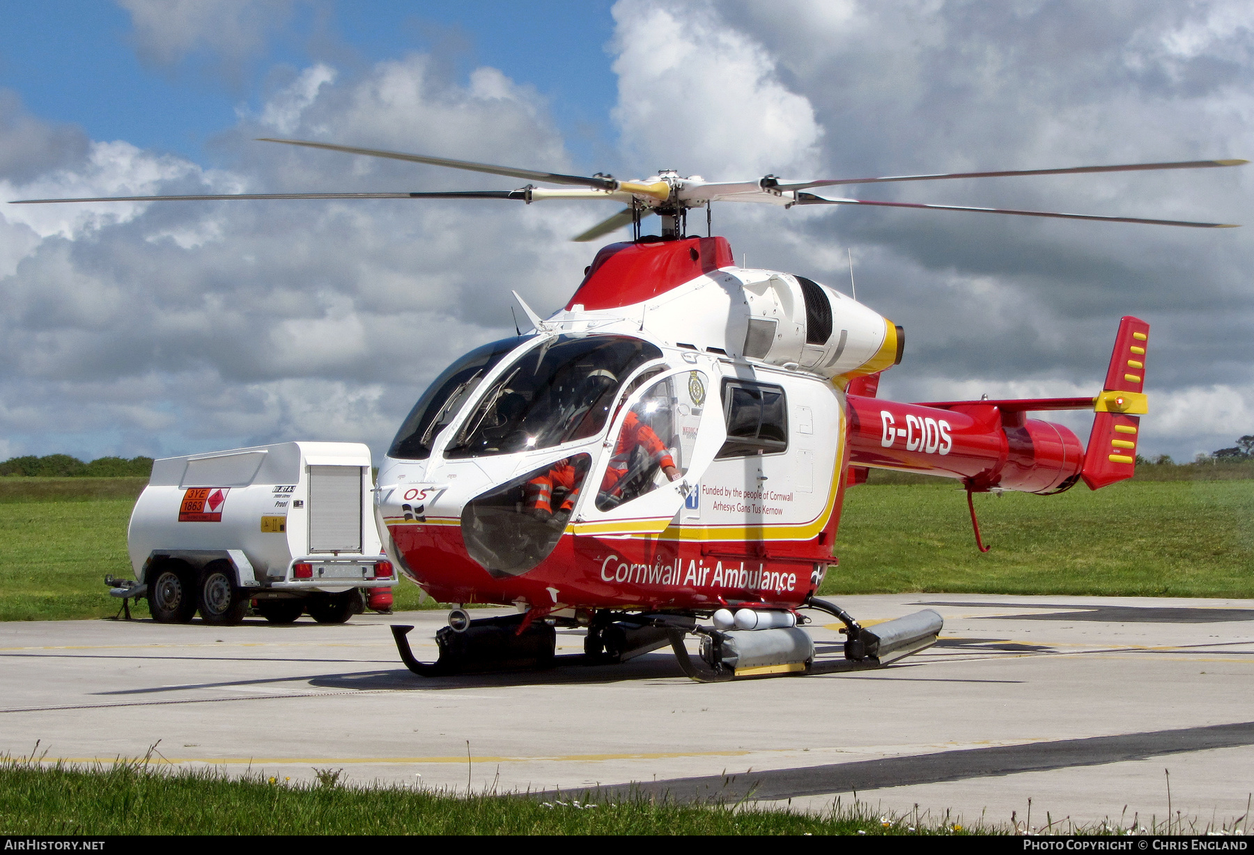 Aircraft Photo of G-CIOS | McDonnell Douglas MD-900 Explorer | Cornwall Air Ambulance | AirHistory.net #546361