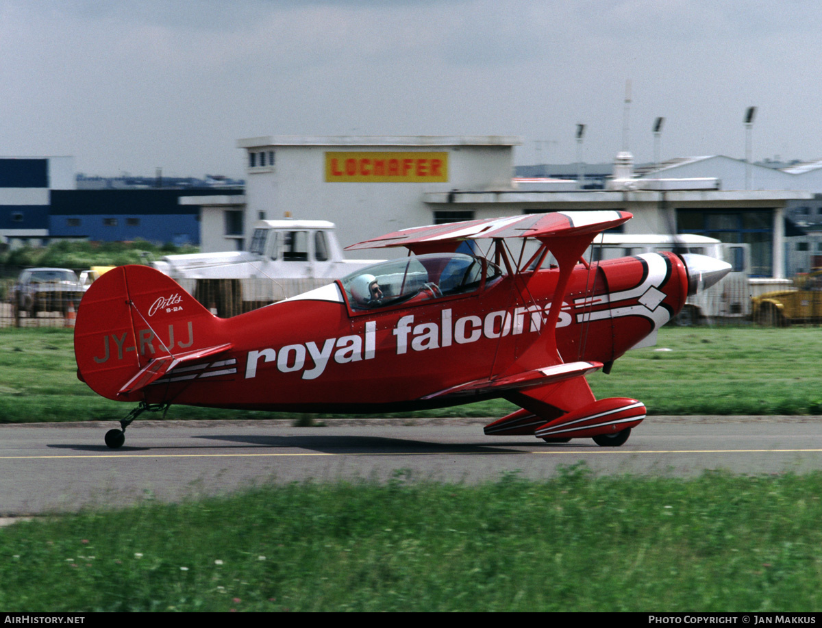 Aircraft Photo of JY-RJJ | Aerotek Pitts S-2A Special | Royal Falcons | AirHistory.net #546362