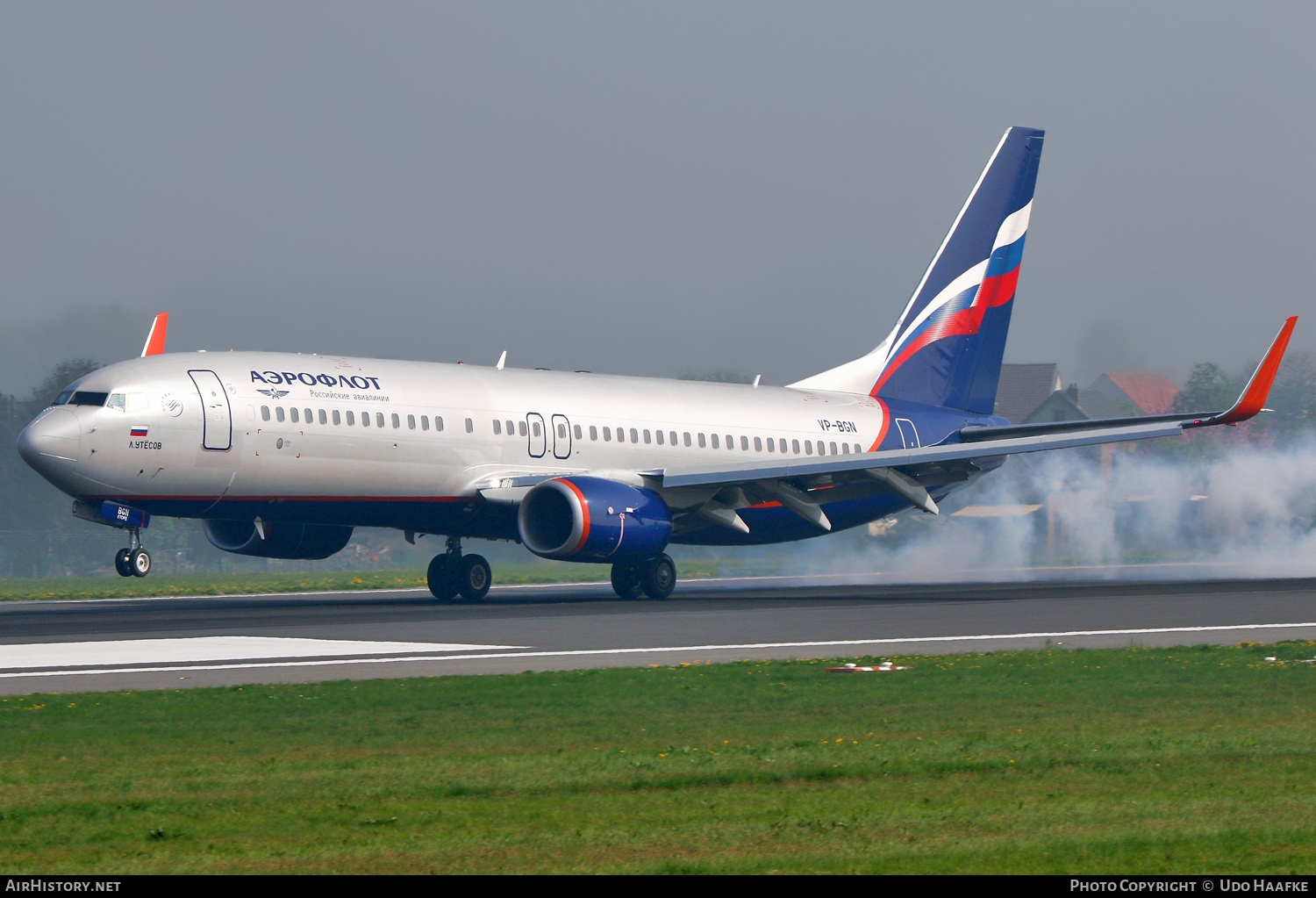 Aircraft Photo of VP-BGN | Boeing 737-800 | Aeroflot - Russian Airlines | AirHistory.net #546366