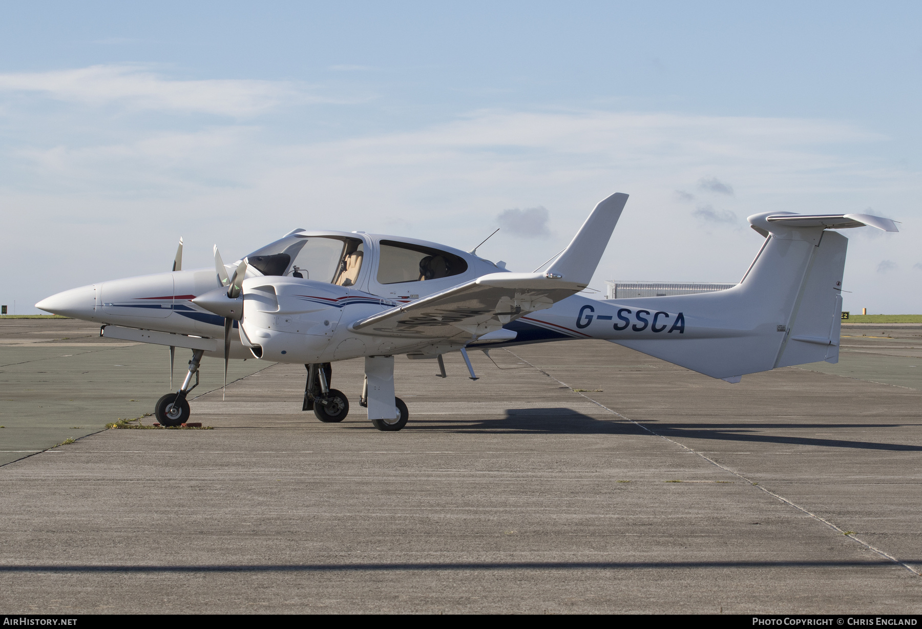 Aircraft Photo of G-SSCA | Diamond DA42 NG Twin Star | AirHistory.net #546391