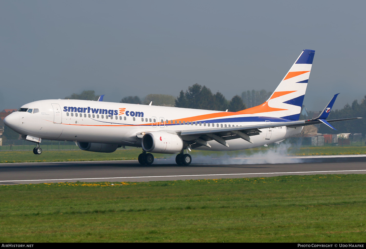 Aircraft Photo of OK-TVR | Boeing 737-86N | Smartwings | AirHistory.net #546395