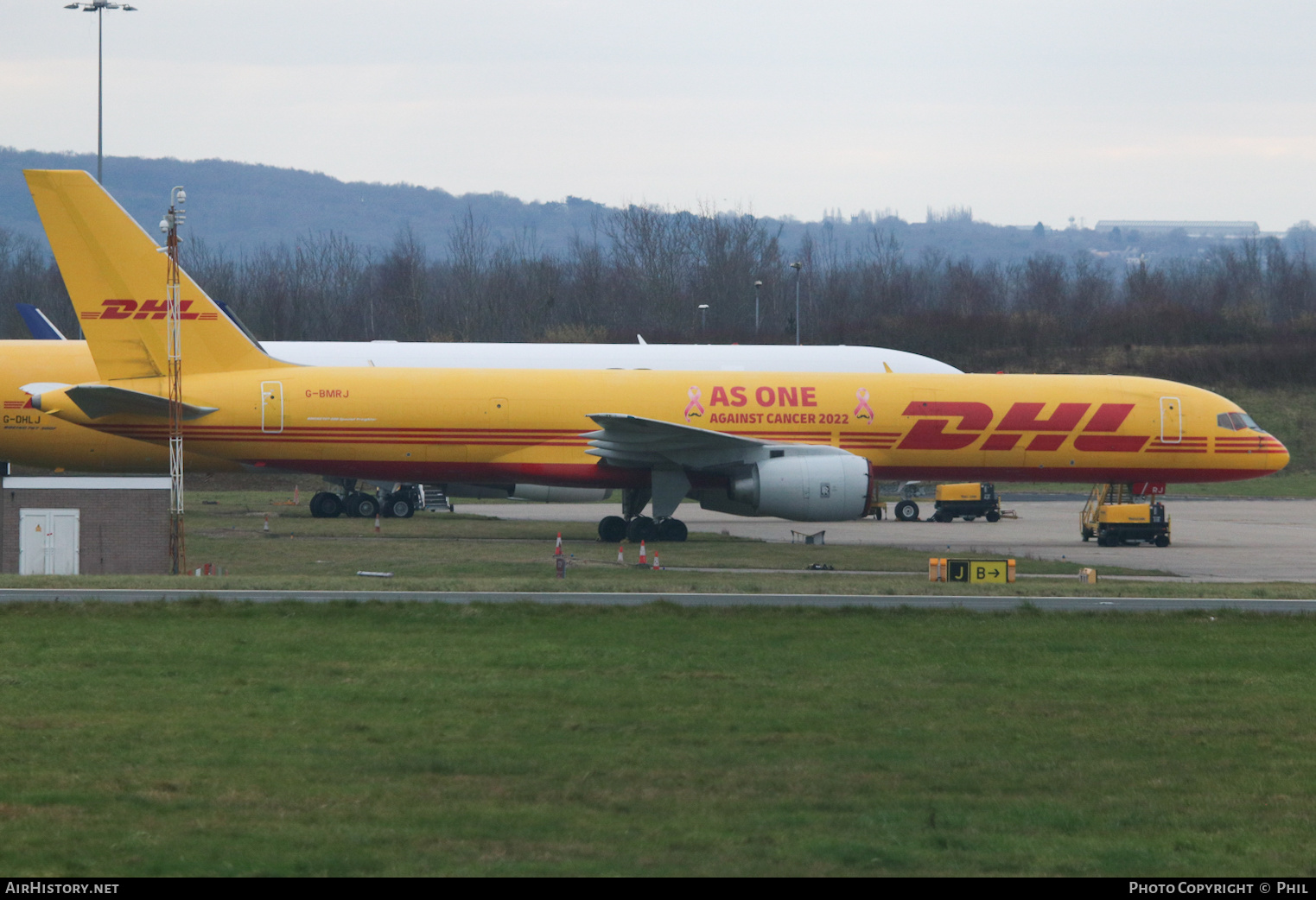 Aircraft Photo of G-BMRJ | Boeing 757-236/SF | DHL International | AirHistory.net #546397