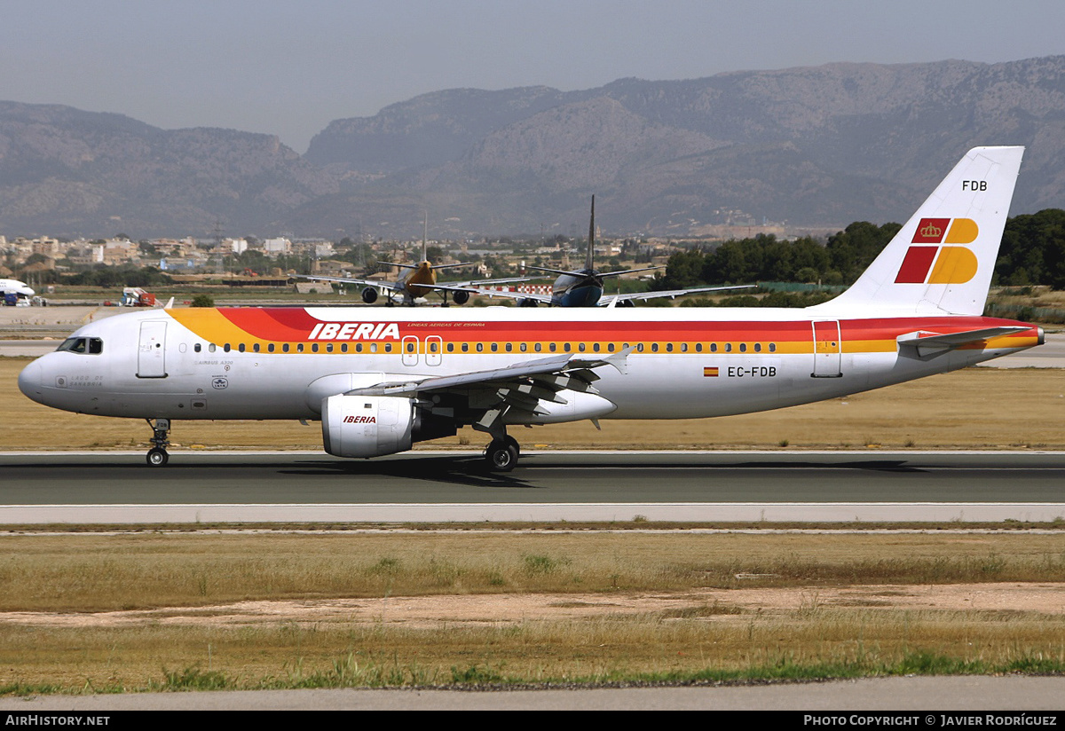 Aircraft Photo of EC-FDB | Airbus A320-211 | Iberia | AirHistory.net #546438