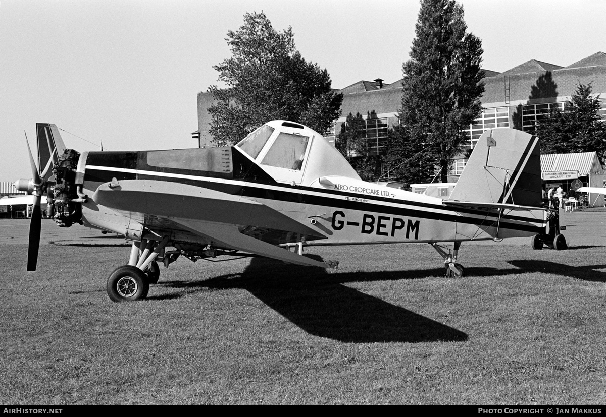Aircraft Photo of G-BEPM | Rockwell S2R-800 Thrush Commander | Aero Cropcare | AirHistory.net #546440