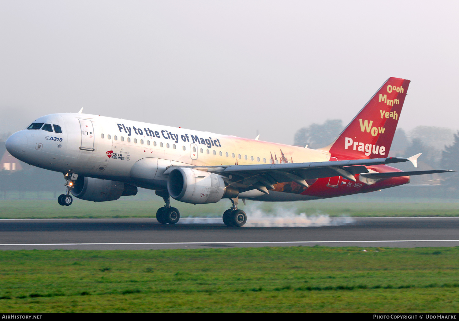 Aircraft Photo of OK-NEP | Airbus A319-112 | ČSA - Czech Airlines | AirHistory.net #546451